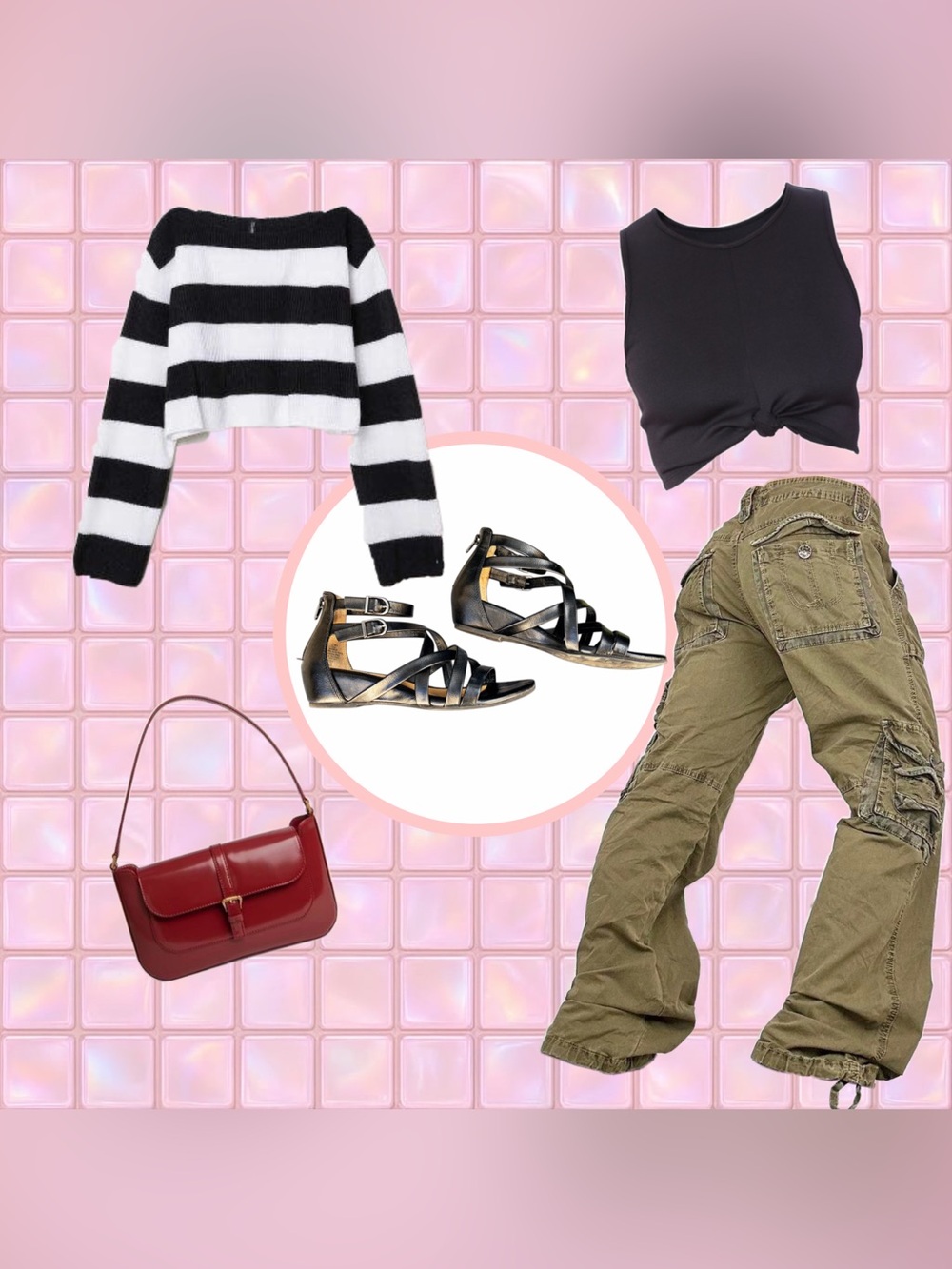 Strappy Gladiator Sandals